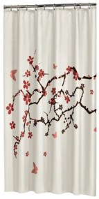 Sealskin Blossom zuhanyfüggöny 200x180 cm fehér 233451359