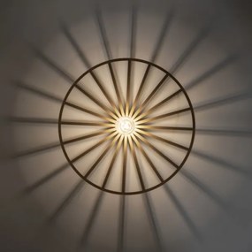 JUST LIGHT. 15636-60 - Mennyezeti lámpa SPIKE 1xE27/40W/230V átm. 50 cm réz