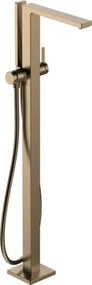Kád csaptelep Hansgrohe Tecturis E zuhanyszettel együtt csiszolt bronz 73445140