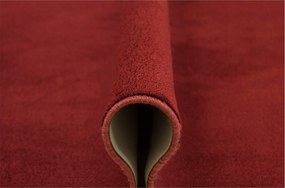 Nappali Szőnyeg Sűrű Vastag Puha Bordó Bounty Méret 150x200 cm