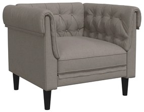 tópszínű szövet Chesterfield kanapé