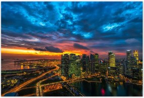 Poszterek 200x135 Városi táj Kilátás