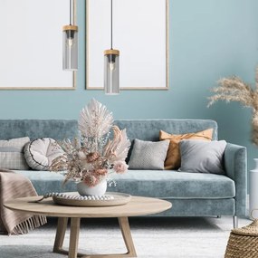 Csillár zsinóron ELICA 1xE27/60W/230V