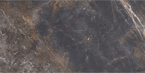 Mexen Visby Black mázas gres rekt. G1, padló- és falburkoló lap 120 x 60 cm, carving - TL428-120-060-02