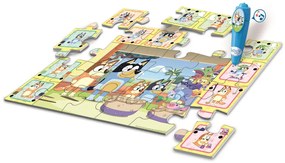 Bluey Playtime interaktív 24 db-os puzzle Clementoni