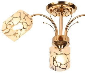 Brilagi - Felületre szerelhető csillár MEGAPOLIS 3xE14/60W/230V arany