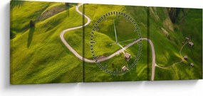 Kép - Plateau Meadow (órával) (90x30 cm)