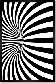 Poszterek keretben 40x60 Absztrakt fekete-fehér