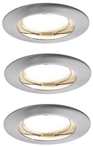 Paulmann 92827 - 3x LED/7W dimmelhető beépíthető COIN lámpa 230V készlet