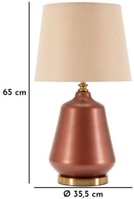 Asztali lámpa rosenthal -c- ø35,5x65cm