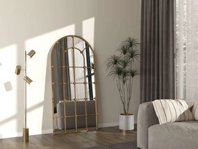 Ovalis tükör, arany, 90 cm