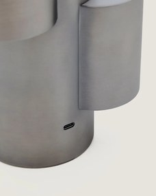 Fekete fém LED dimmelhető asztali lámpa (magasság 26,5 cm) Adrina – Kave Home