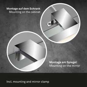 Briloner 2299-018 -LED Dimmelhető fürdőszobai tükörvilágítás LED/8W/230V IP44