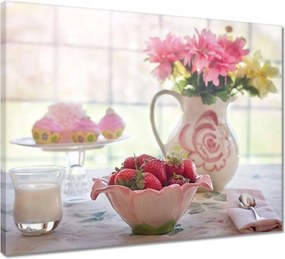 Vászonkép 50x40 Délutáni kávé