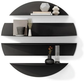 Fekete fém polc készlet 4 db-os 76 cm Solis – Umbra