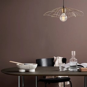 Aranyszínű függőlámpa ø 50 cm Tel – Opviq lights
