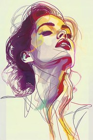 Poszter 61x91,5cm Folyékonyság