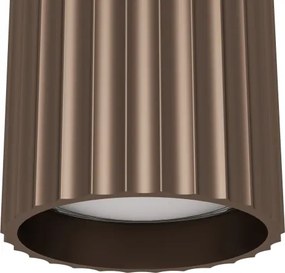 Eglo 902035 - Fali spotlámpa PORTILLO 1xGU10/5W/230V barna