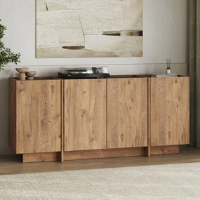 Dorma Komód/ konzolasztal 180 cm – Atlantic Pine / Antracit