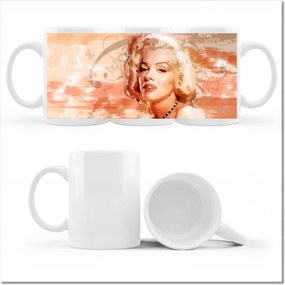 Bögre fényképpel Gyönyörű Marilyn monroe