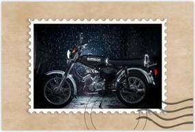 Poszterek 120x80 Fekete Simson 4 sebességes