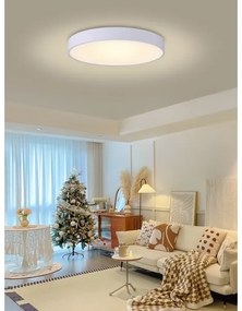 Immax NEO 07207L-LED Dimmelhető mennyezeti lámpa RONDATE 65W/230V Tuya fehér + távirányító