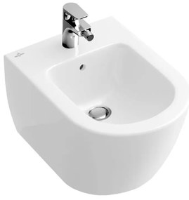 Villeroy & Boch 540000R1 - SUBWAY 2.0 függesztett bidé 37 x 56,5 cm, kerámia/fehér
