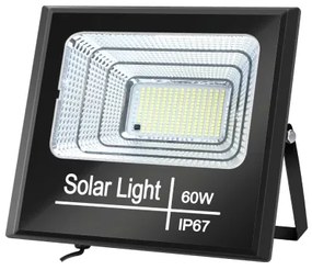 Aigostar - LED Dimmelhető napelemes reflektor LED/60W/3,2V IP67 + távirányító