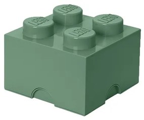Tároló doboz 4-es, többféle - LEGO Szín: army zelená