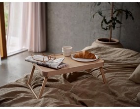 Kőrisfa tárolóasztal 32x49,5 cm Inu – Zone