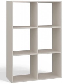 Malax 2x3 polc, 110x75x30 cm, kasmír