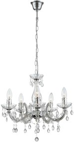 Globo 63116-5 - Csillár láncon CUIMBRA 5xE14/40W/230V