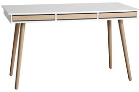 Íróasztal tölgyfa dekorral 137x60 cm Mistral - Hammel Furniture