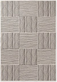 Fekete-krémszínű kültéri-beltéri szőnyeg 160x230 cm Haringey Nightingale – Ted Baker