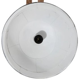 fekete mennyezeti lámpa 25 W 105x30x65-108 cm E27