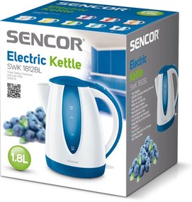 Sencor SWK 1812BL elektromos vízforraló, kék