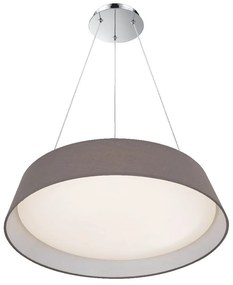 PREZENT 45132 VASCO Modern Led Függesztett Lámpa Fehér, Króm, Szürke LED IP20