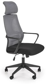 VALDEZ irodai szék - hamu / fekete
