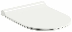 Wc ülőke Ravak Chrome duroplasztból fehér színben X01550