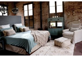 Bézs mosható kézi szövésű pamut szőnyeg 140x200 cm Kaarol Earth – Lorena Canals