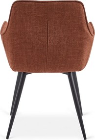 Szék vörösesbarna színben – EDRICK