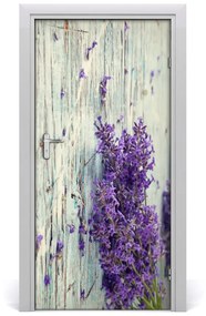 Ajtó tapéta Lavender fa 85x205 cm