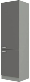 Élelmiszer szekrény Gonir 60 DK 210 2F (szürke + szürke). 1032722