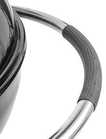 MIR709 Faszenes grill polccal és kerekekkel 56 cm