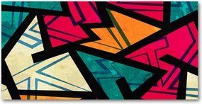 Fotó-üvegkép Geometrikus háttér 140x70