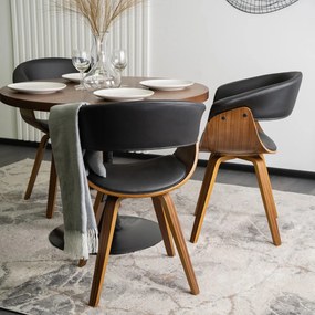 Étkezőszék Fekete Színben. OHIO