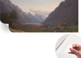 Design fali fotótapéta öntapadós hegyi panoráma 250x104 cm