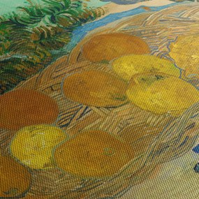 Kép - Vincent van Gogh, Still Life of  Oranges and Lemons with  Blue Gloves, reprodukciók (70x50 cm)