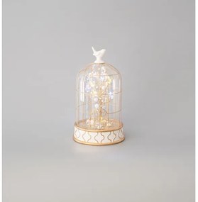 LED karácsonyi dekoráció 12xLED/3xAAA meleg fehér