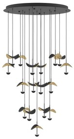 Eglo 390341 - LED Dimmelhető csillár zsinóron DRACERA 17xLED/2,3W/230V átm. 78 cm